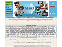 Tablet Screenshot of negfab.de